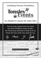 Tonsley Race Card advert - click to enlarge