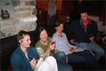 Lina, Chingu, Claire and Pedro