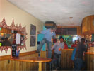 Around the bar without touching the floor - Rob explains his old trick to the barman