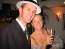 Matt and Katy (nice hat!)