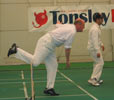 Not the first time Giles has been caught dancing at Lord's