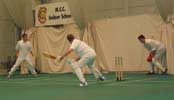 Woolfy leaves his crease