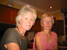 Sisters in da house: Jane Bruce and Celia Flood