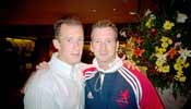 Now Rob in the second test… (Rob Howley)