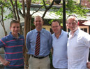 Melmart 2010: Simon Keymer, Tonsley Ambassador to the USA, gets his Tonsley Colours