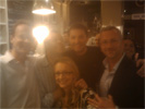 Pete's 40th - Johnny, Woolfy, Pedro, Joe and Claire Bear