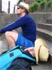 A long wait at the lock has its upsides...
