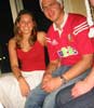 Joelle and Justin - all the way from Australia
