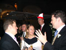There he is! Wally mingling!