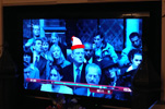 There he is! Wally's on your televeision, at a funeral in 'The Constant Gardener'
